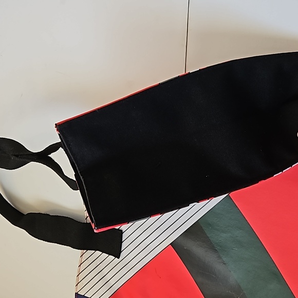 Prabal Gurung Tote Bag Michelle Obama Collab Color Block Red Black White Green - Picture 14 of 17